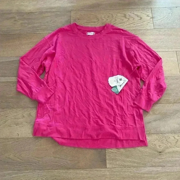 Altar’d State Long Sleeve Top Pink Medium $60 - Picture 1 of 5